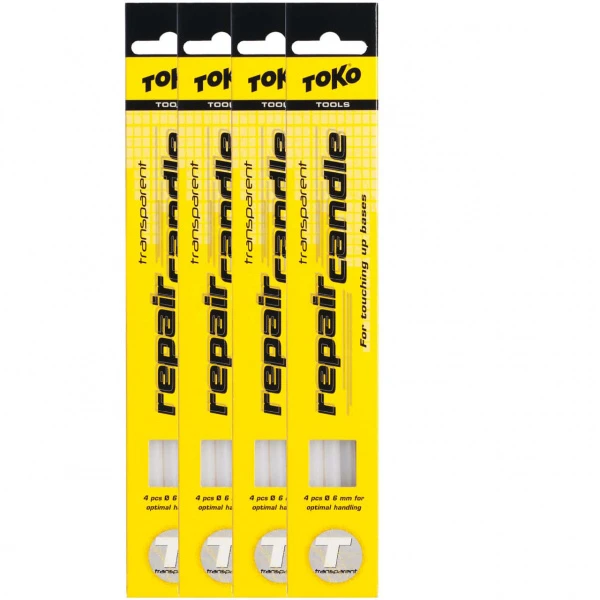 Toko Repair Candle Transparent 8mm (1 Kg Packung) 3 Toko Repair Candle Transparent 8mm (1 Kg Packung)
