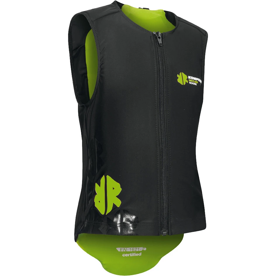 Komperdell Pro Vest ECO Junior Black/lime 4 Komperdell Pro Vest ECO Junior Black/lime - immagine 2