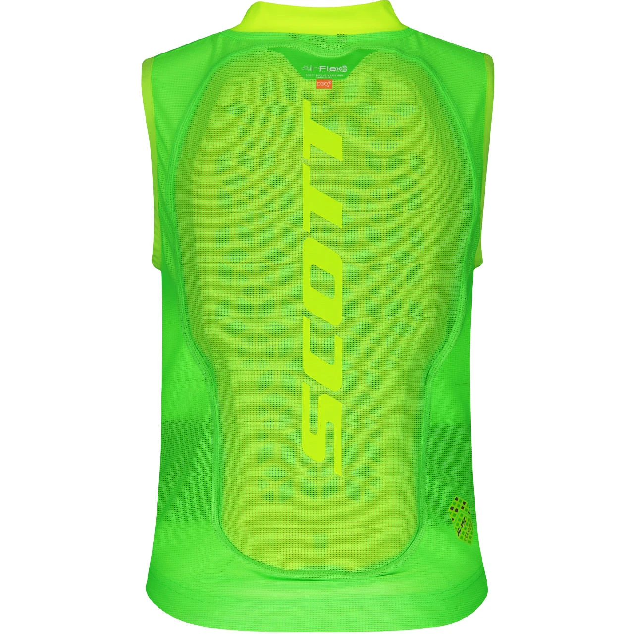 Scott AirFlex Jr Vest Protector High Viz Green 3 Scott AirFlex Jr Vest Protector High Viz Green