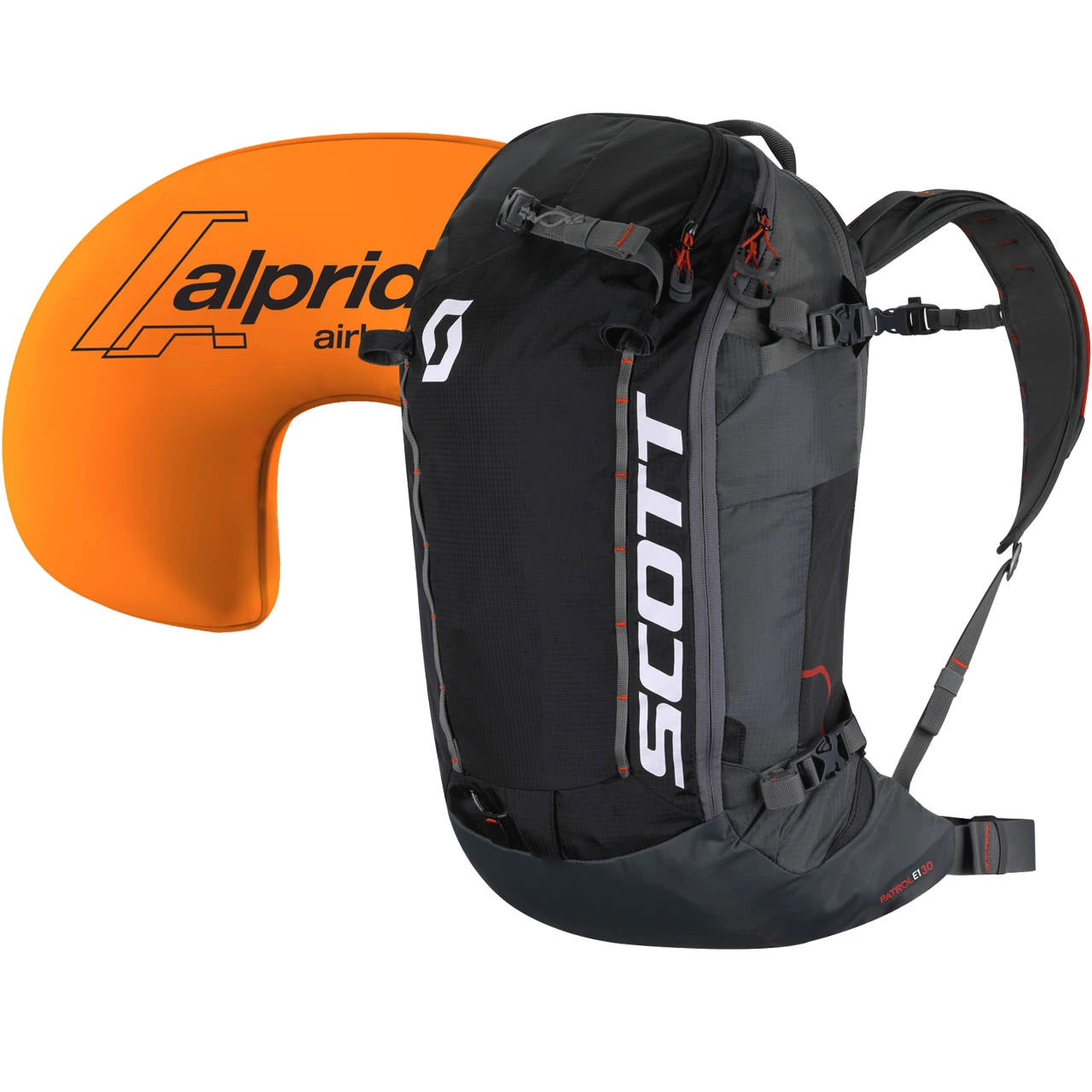 Scott Patrol E1 30 Kit Black/grey 3 Scott Patrol E1 30 Kit Black/grey