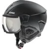 Uvex Instinct Visor Black Matt 2 Uvex Instinct Visor Black Matt -Negozio Di Attrezzatura Da Sci 21 instinct visor S5662602007
