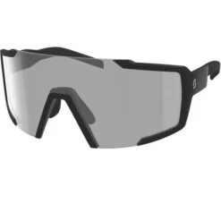 Scott Shield LS Sunglasses Black Matt/grey Light Sensitive