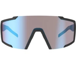 Scott Shield Sunglasses Black Matt/blue Chrome Enhancer -Negozio Di Attrezzatura Da Sci 21 shield 275380 0135012 2