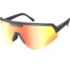 Scott Sport Shield Sunglasses Black/red Chrome -Negozio Di Attrezzatura Da Sci 21 sport shield 281188 0001192