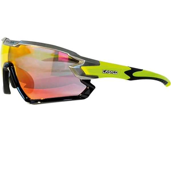 Casco SX-34 Carbonic Schwarz-neongelb 3 Casco SX-34 Carbonic Schwarz-neongelb