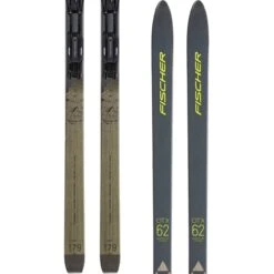 Fischer Adventure 62 Crown Xtralite Incl. Control Step-In IFP Blk/grey Attacci (2022/23)