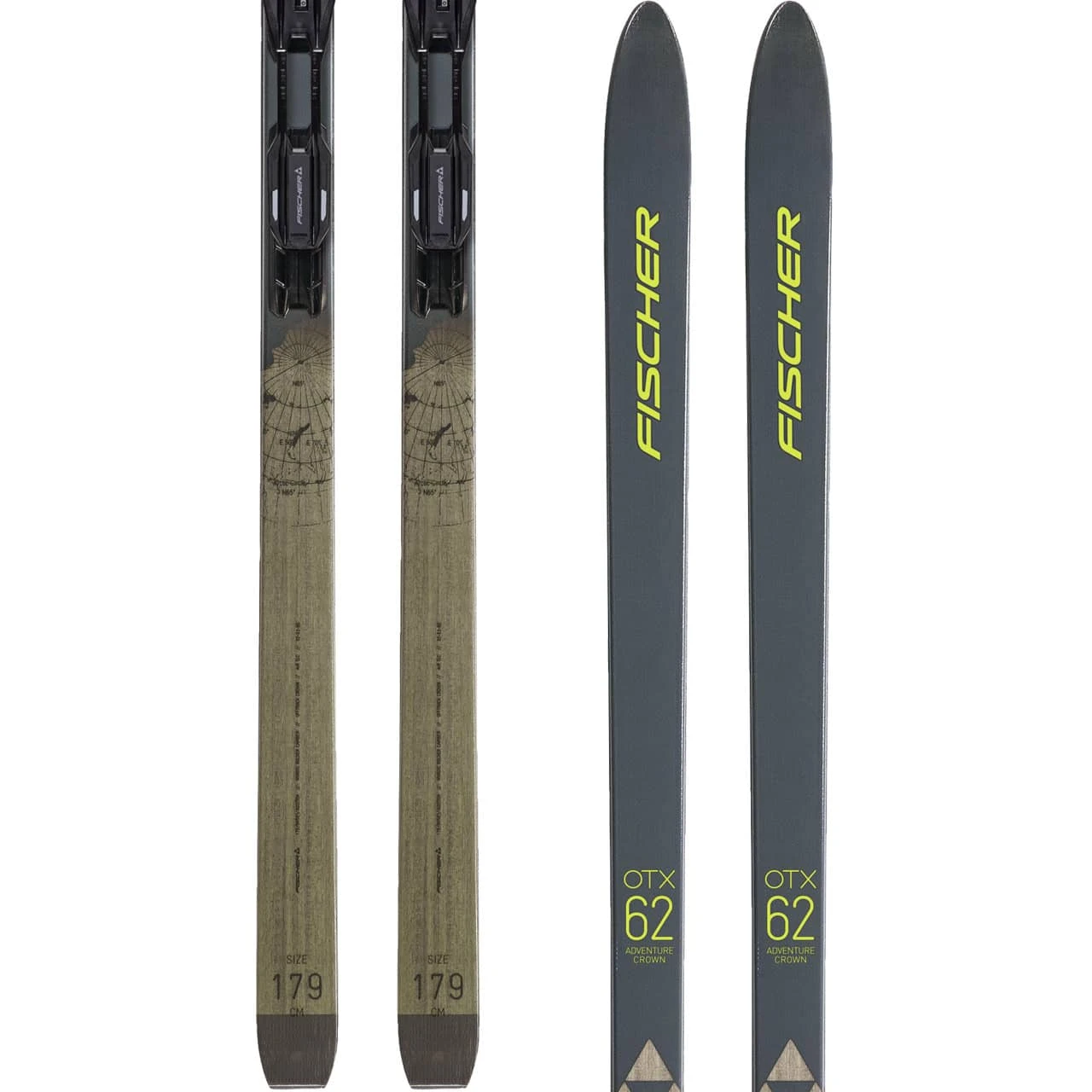 Fischer Adventure 62 Crown Xtralite Incl. Control Step-In IFP Blk/grey Attacci (2022/23) 3 Fischer Adventure 62 Crown Xtralite Incl. Control Step-In IFP Blk/grey Attacci (2022/23)