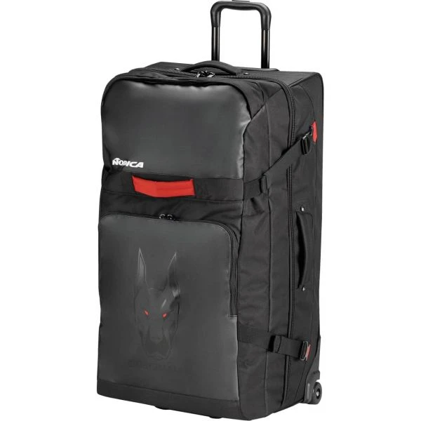 Nordica Dobermann Duffle Roller XL 115L Black/red 3 Nordica Dobermann Duffle Roller XL 115L Black/red