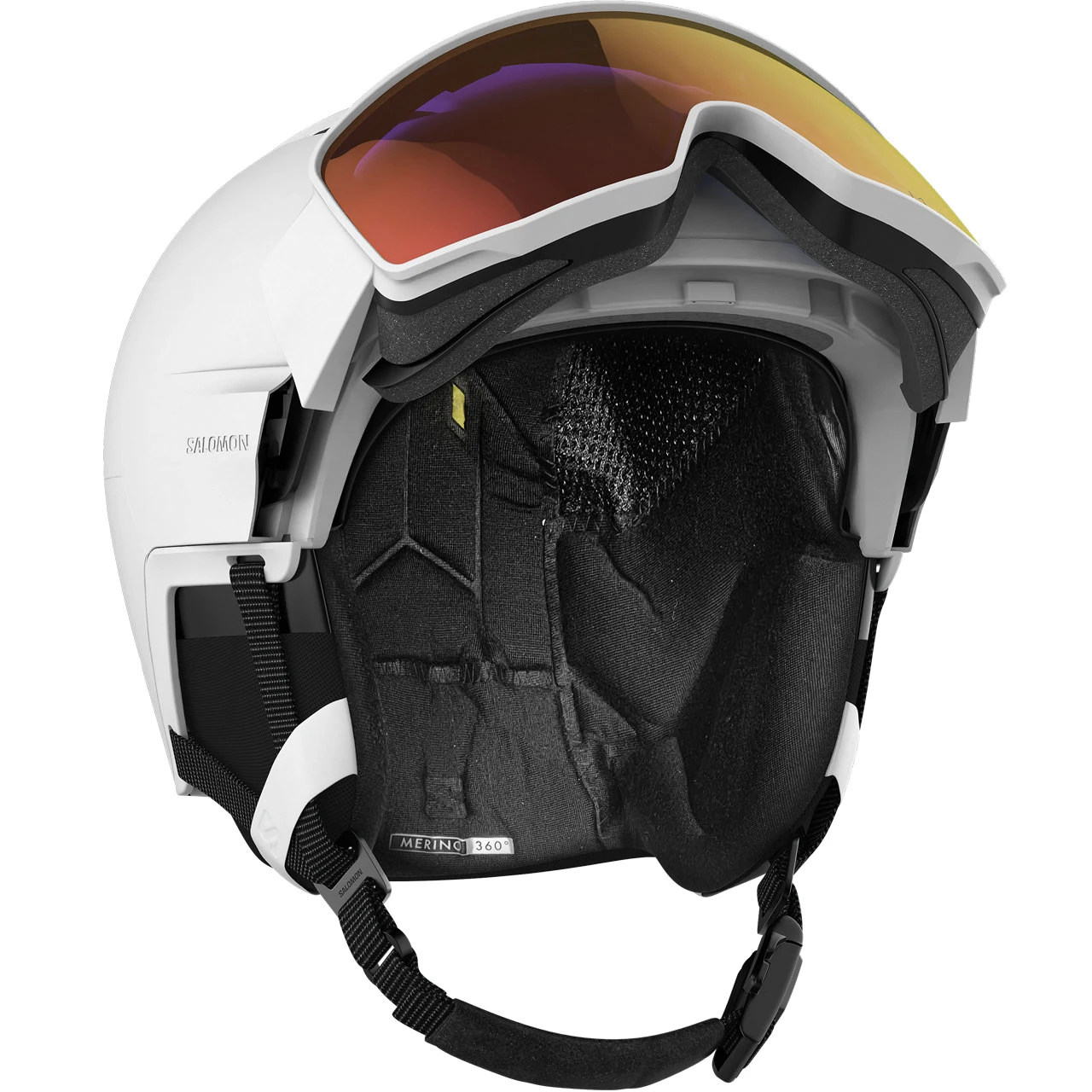 Salomon Driver Prime Mips White Sigma Photo Poppy Red 4 Salomon Driver Prime Mips White Sigma Photo Poppy Red - immagine 2