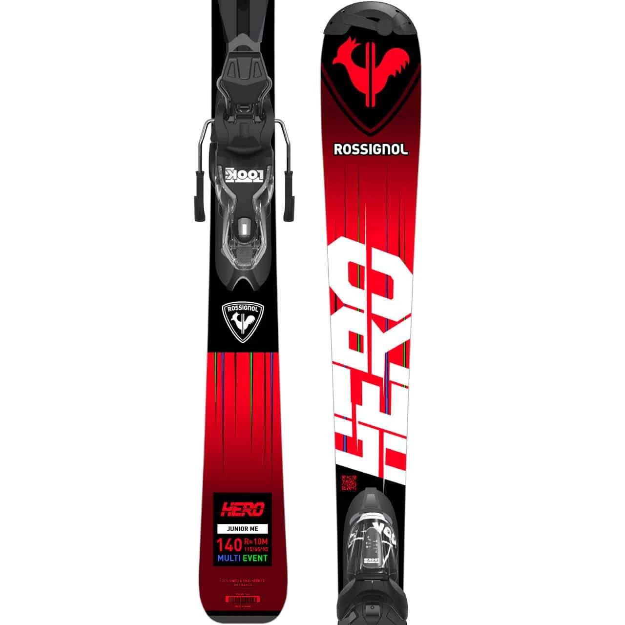 Rossignol Hero Junior XP7 (2022/23) - Set Incl. Attacci 3 Rossignol Hero Junior XP7 (2022/23) - Set Incl. Attacci