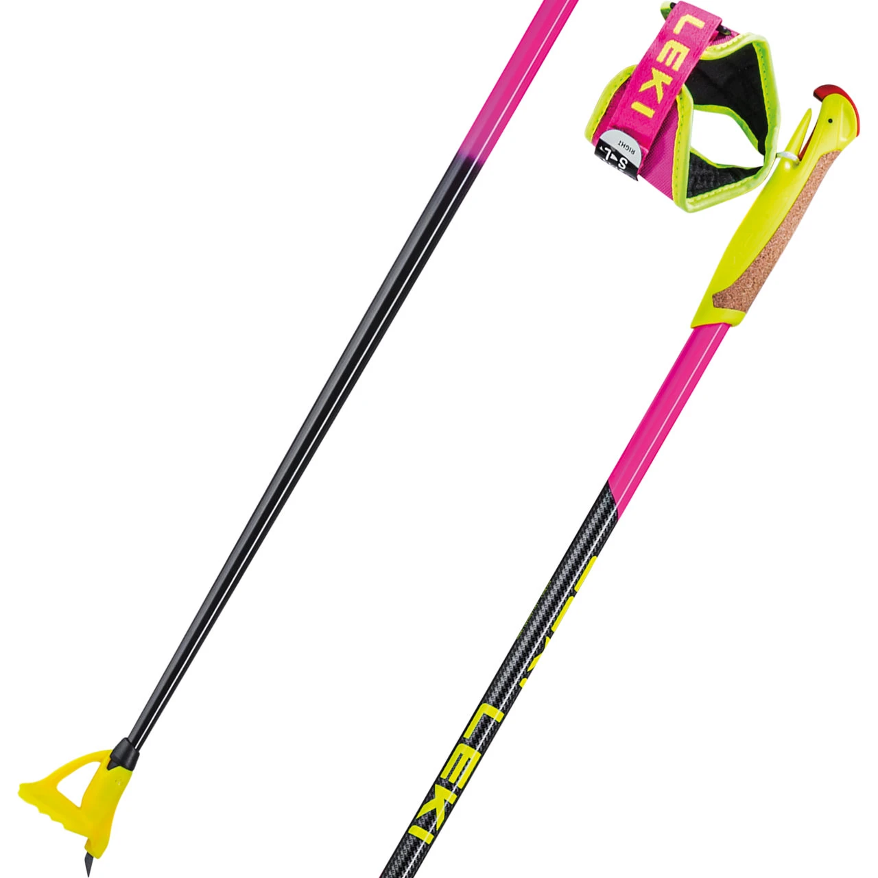 Leki HRC Junior Neonpink/neonyellow/black 3 Leki HRC Junior Neonpink/neonyellow/black