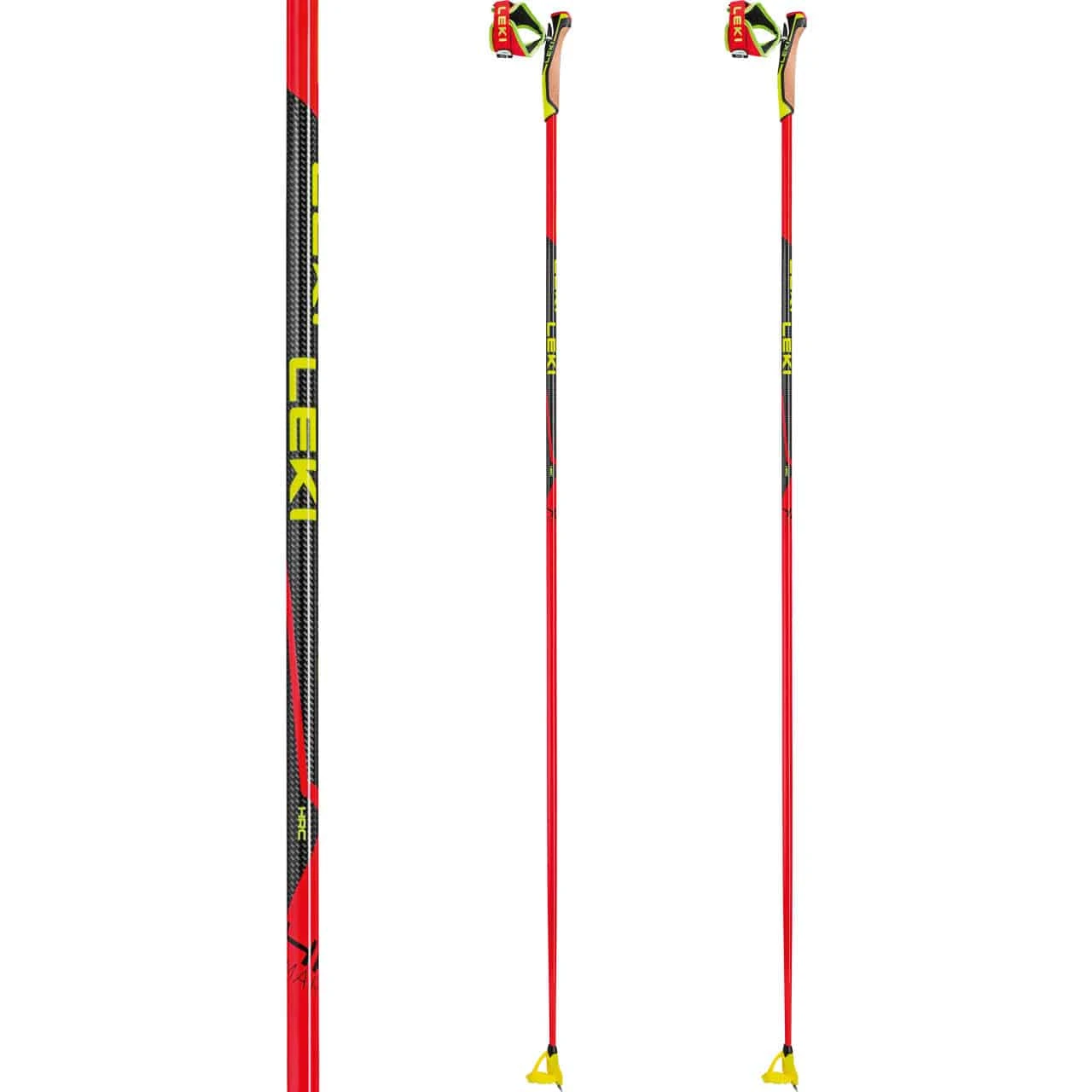 Leki HRC Marathon Bright Red/neonyellow/black 4 Leki HRC Marathon Bright Red/neonyellow/black - immagine 2