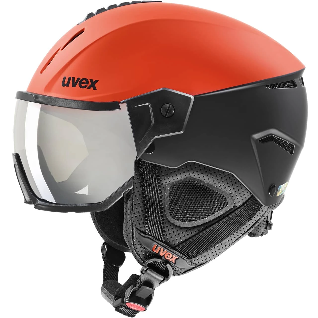 Uvex Instinct Visor Fierce Red-black Matt 3 Uvex Instinct Visor Fierce Red-black Matt