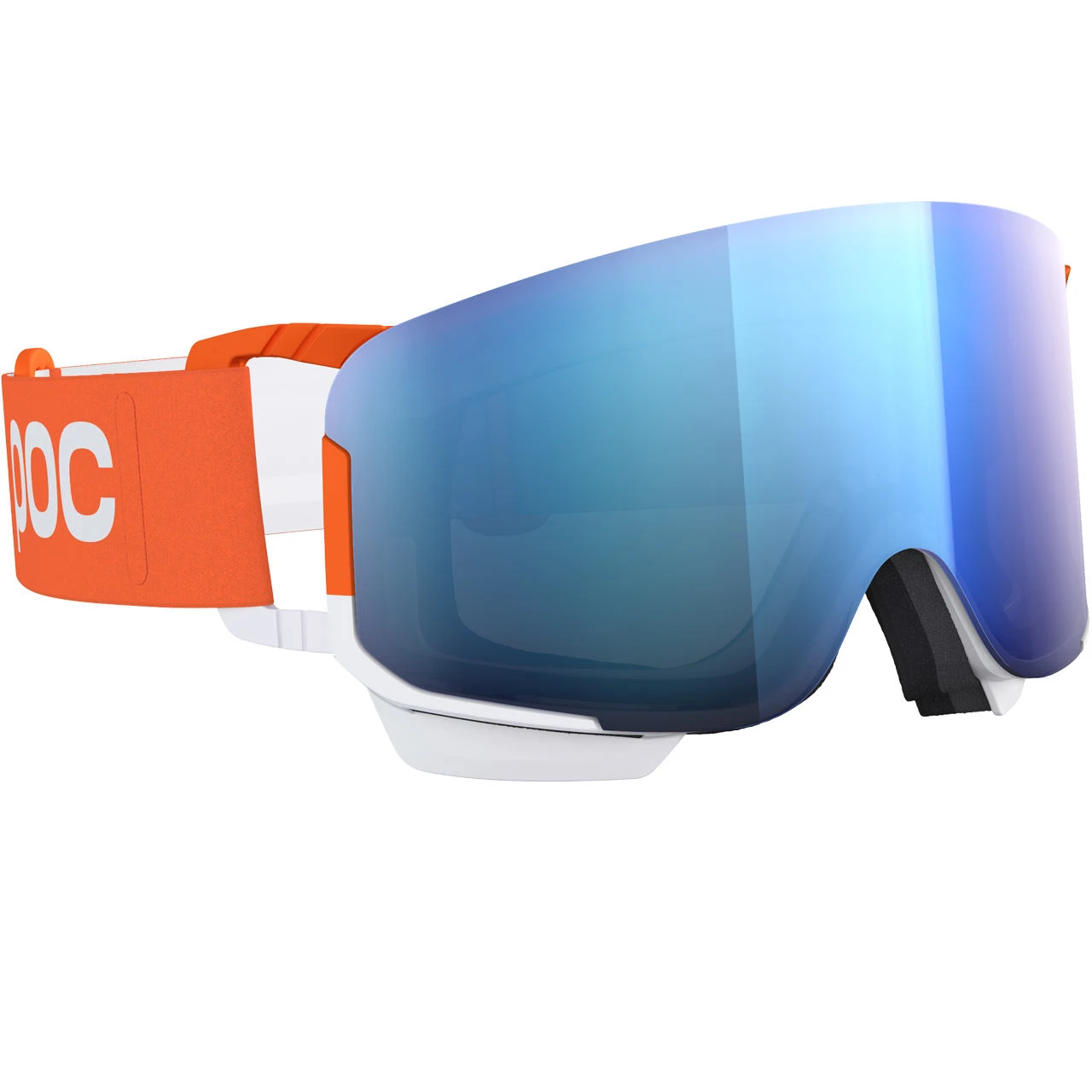 POC Nexal Mid Clarity Comp Fluorescent Orange/hydrogen White/spektris Blue + Lente Di Riserva 4 POC Nexal Mid Clarity Comp Fluorescent Orange/hydrogen White/spektris Blue + Lente Di Riserva - immagine 2