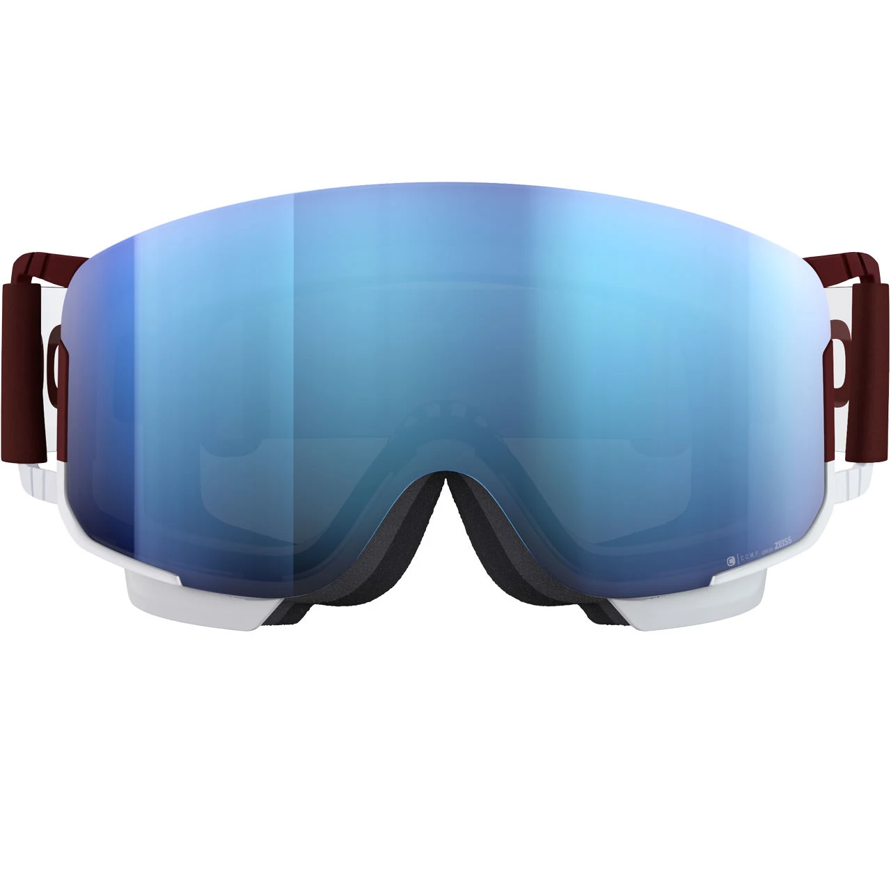 POC Nexal Mid Clarity Comp Garnet Red/hydrogen White/spektris Blue + Lente Di Riserva 6 POC Nexal Mid Clarity Comp Garnet Red/hydrogen White/spektris Blue + Lente Di Riserva - immagine 4