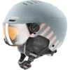 Uvex Rocket Jr. Visor Rhino-blush Matt -Negozio Di Attrezzatura Da Sci 22 rocket jr visor S566263 7003