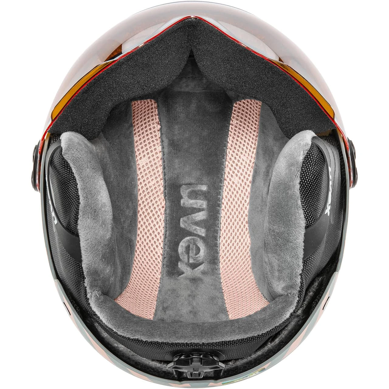 Uvex Rocket Jr. Visor Rhino-blush Matt 8 Uvex Rocket Jr. Visor Rhino-blush Matt - immagine 6