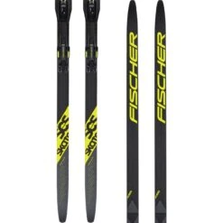 Fischer SCS Skate Black/yellow Inkl. Race Skate Binding (2022/23)