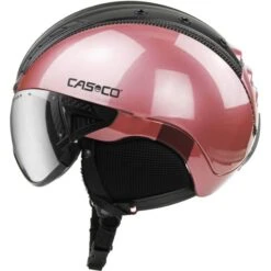 Casco SP-2 Schwarz/rosa - VisorCarbonic