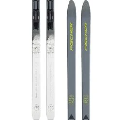 Fischer Spider 62 Crown Xtralite Incl. Control Step-In IFP Blk/yellow Attacci (2022/23)