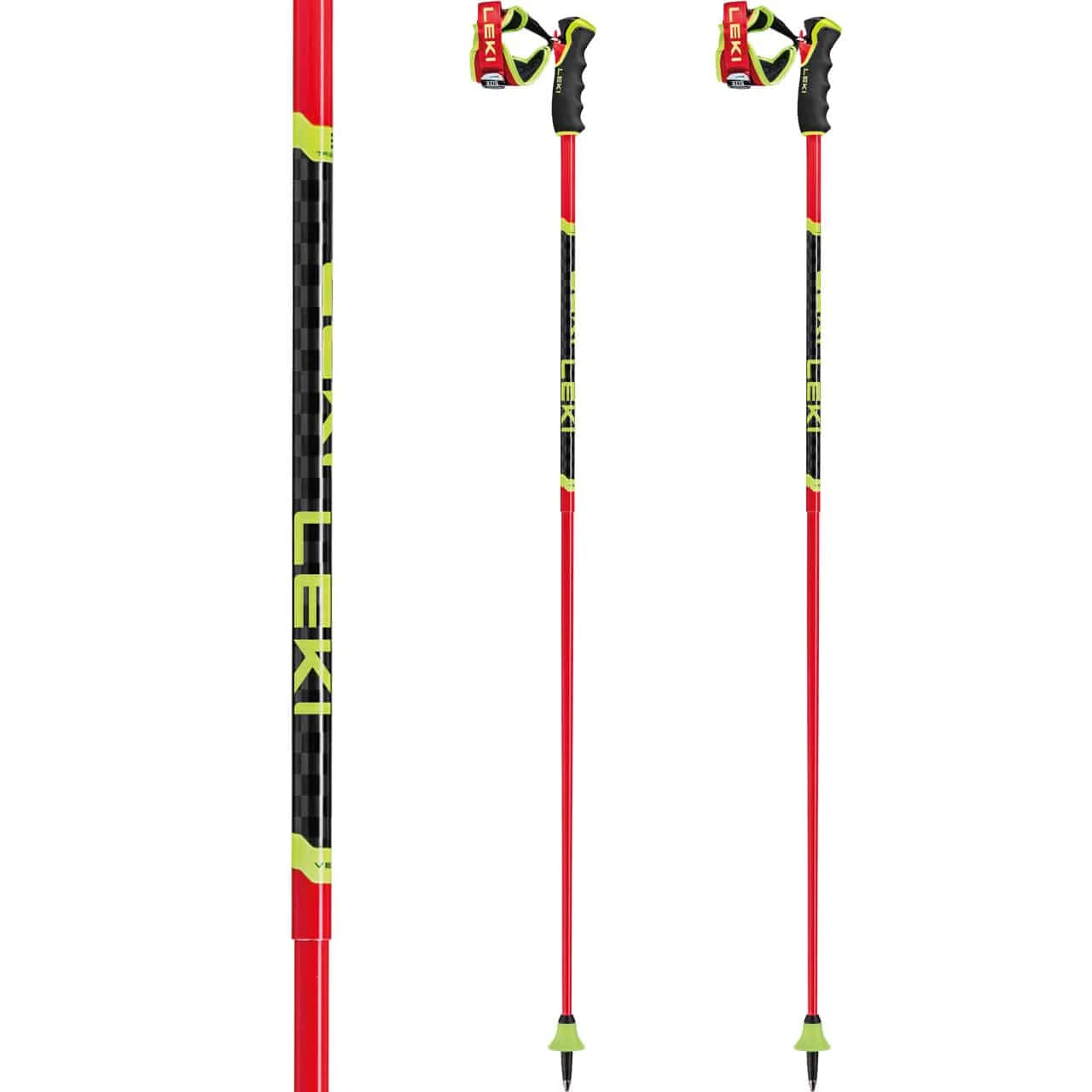 Leki Venom GS 3D Bright Red/black/neonyellow 4 Leki Venom GS 3D Bright Red/black/neonyellow - immagine 2