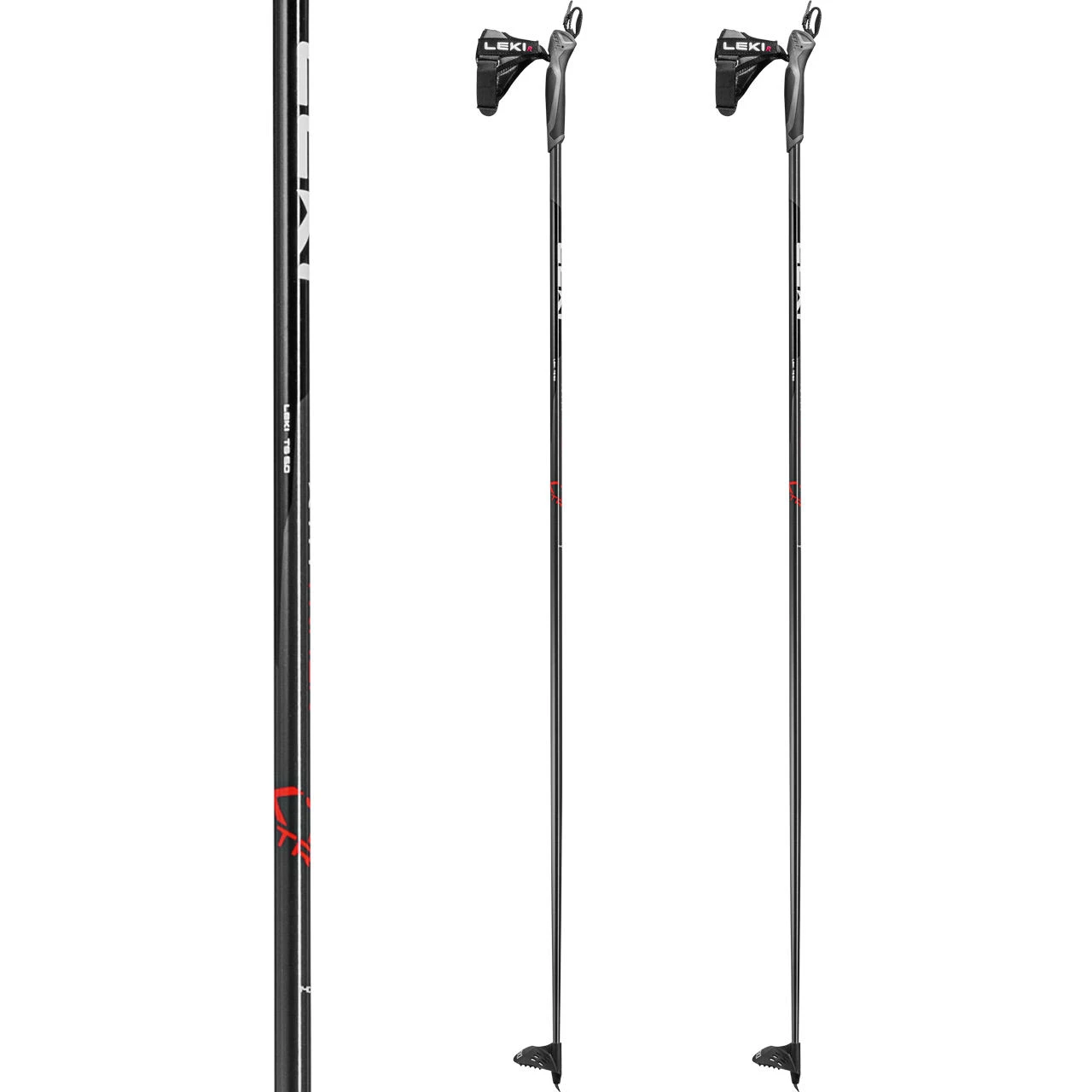 Leki XTA Track Dark Anthra/white/bright Red 4 Leki XTA Track Dark Anthra/white/bright Red - immagine 2