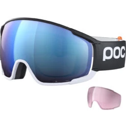 POC Zonula Clarity Comp Uranium Black/hydrogen White/spektris Blue + Lente Di Riserva