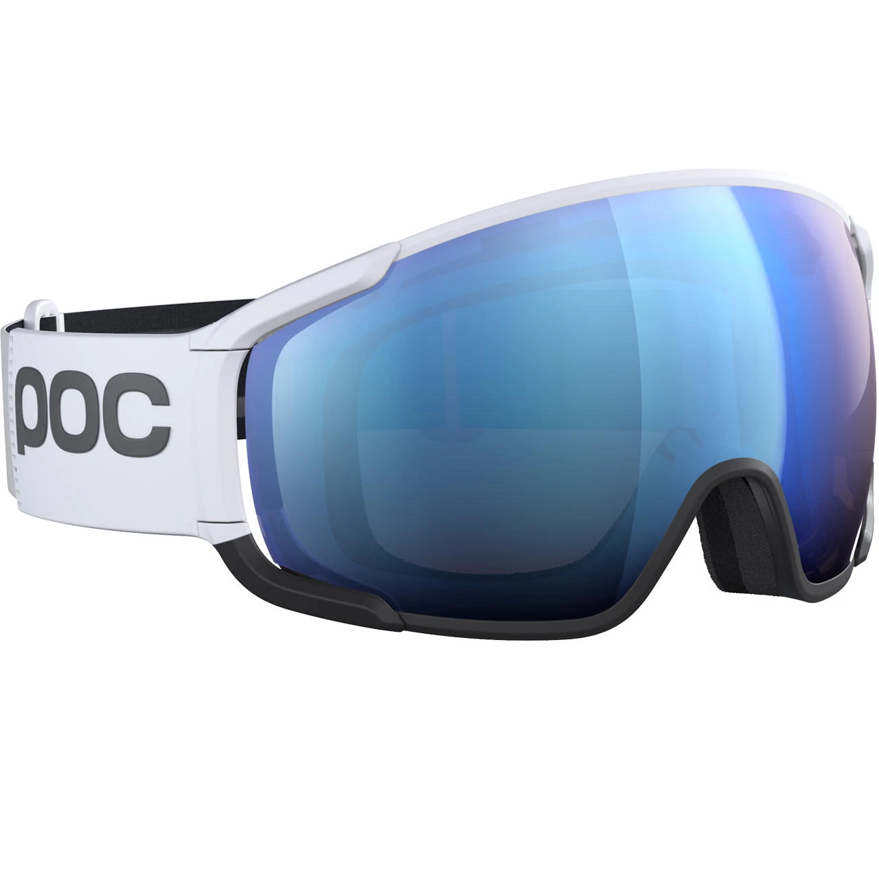 POC Zonula Clarity Comp+ Hydrogen White/uranium Black/spektris Blue + 2 Lenti Di Riserva 4 POC Zonula Clarity Comp+ Hydrogen White/uranium Black/spektris Blue + 2 Lenti Di Riserva - immagine 2