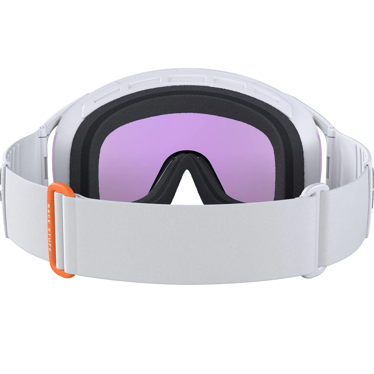 POC Zonula Clarity Comp+ Hydrogen White/uranium Black/spektris Blue + 2 Lenti Di Riserva 5 POC Zonula Clarity Comp+ Hydrogen White/uranium Black/spektris Blue + 2 Lenti Di Riserva - immagine 3