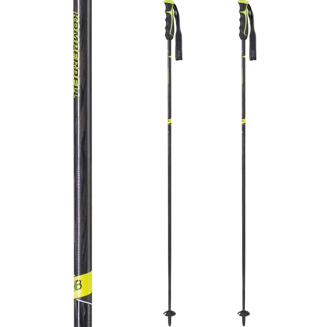 Komperdell Booster Speed Carbon Black/yellow 4 Komperdell Booster Speed Carbon Black/yellow - immagine 2