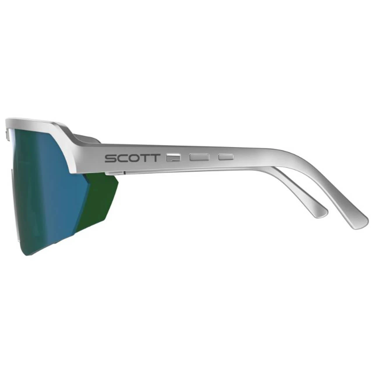 Scott Sport Shield Supersonic Edt. Sunglasses Silver/green Chrome 4 Scott Sport Shield Supersonic Edt. Sunglasses Silver/green Chrome - immagine 2