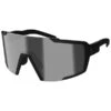 Scott Shield Compact Sunglasses Black Matt/grey
