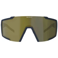Scott Shield Compact Sunglasses Submariner Blue/gold Chrome -Negozio Di Attrezzatura Da Sci 22h SCT289235 7256052 scott shield compact sunglasses submariner bluegold chrome2